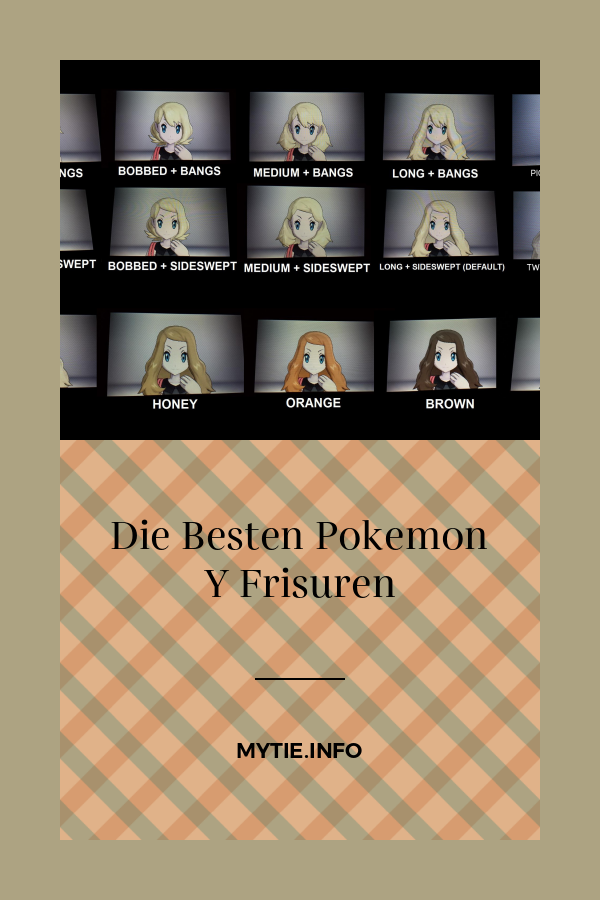 Die Besten Pokemon Y Frisuren